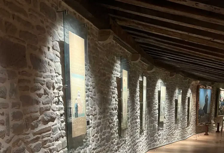 Iluminación del museo Castillo de Javier, zona dioramas.