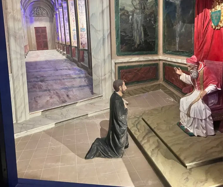 Nueva iluminación de dioramas de la vida de San Francisco Javier realizadas en 1979.