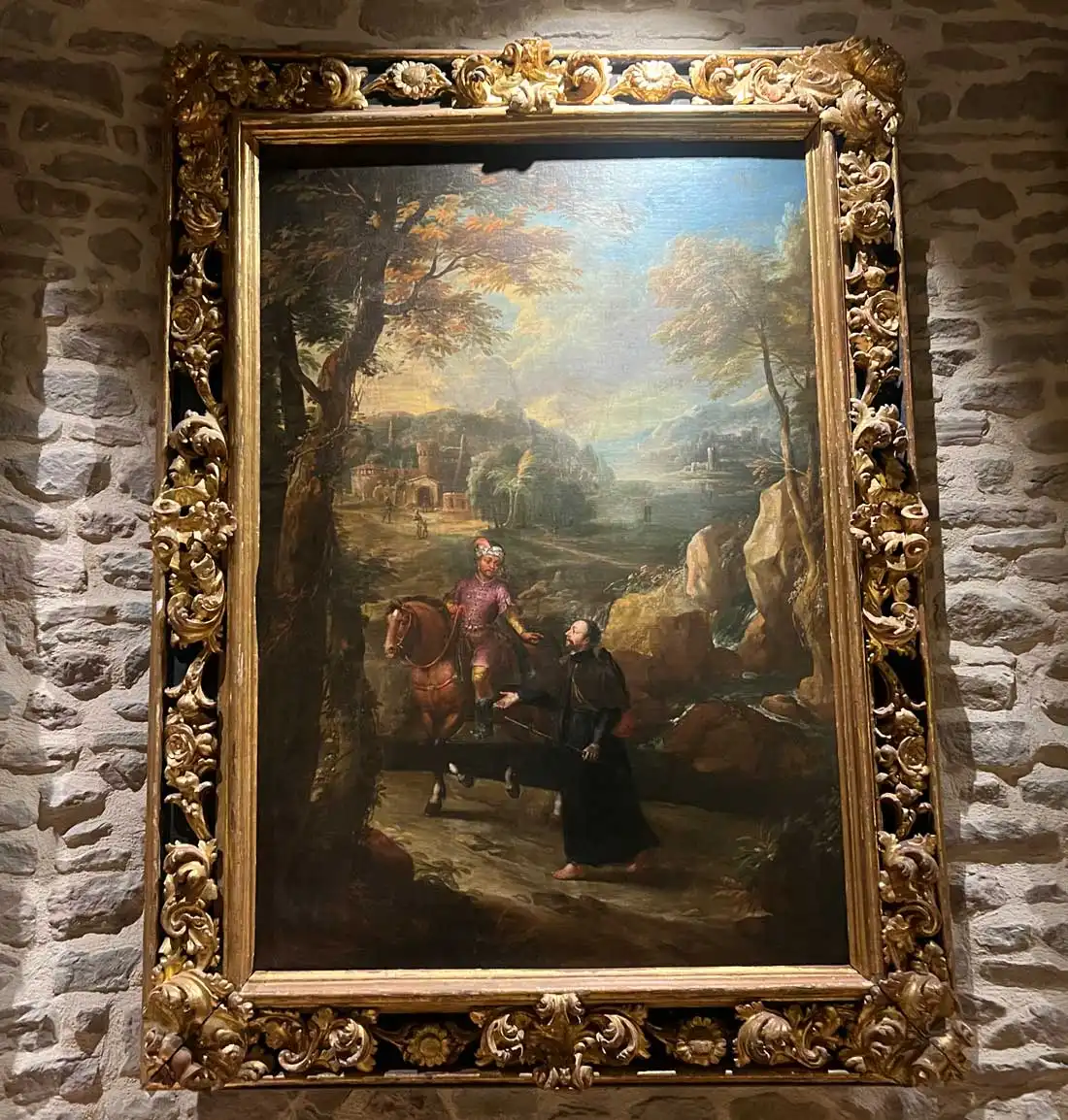 Iluminación del museo Castillo de Javier.